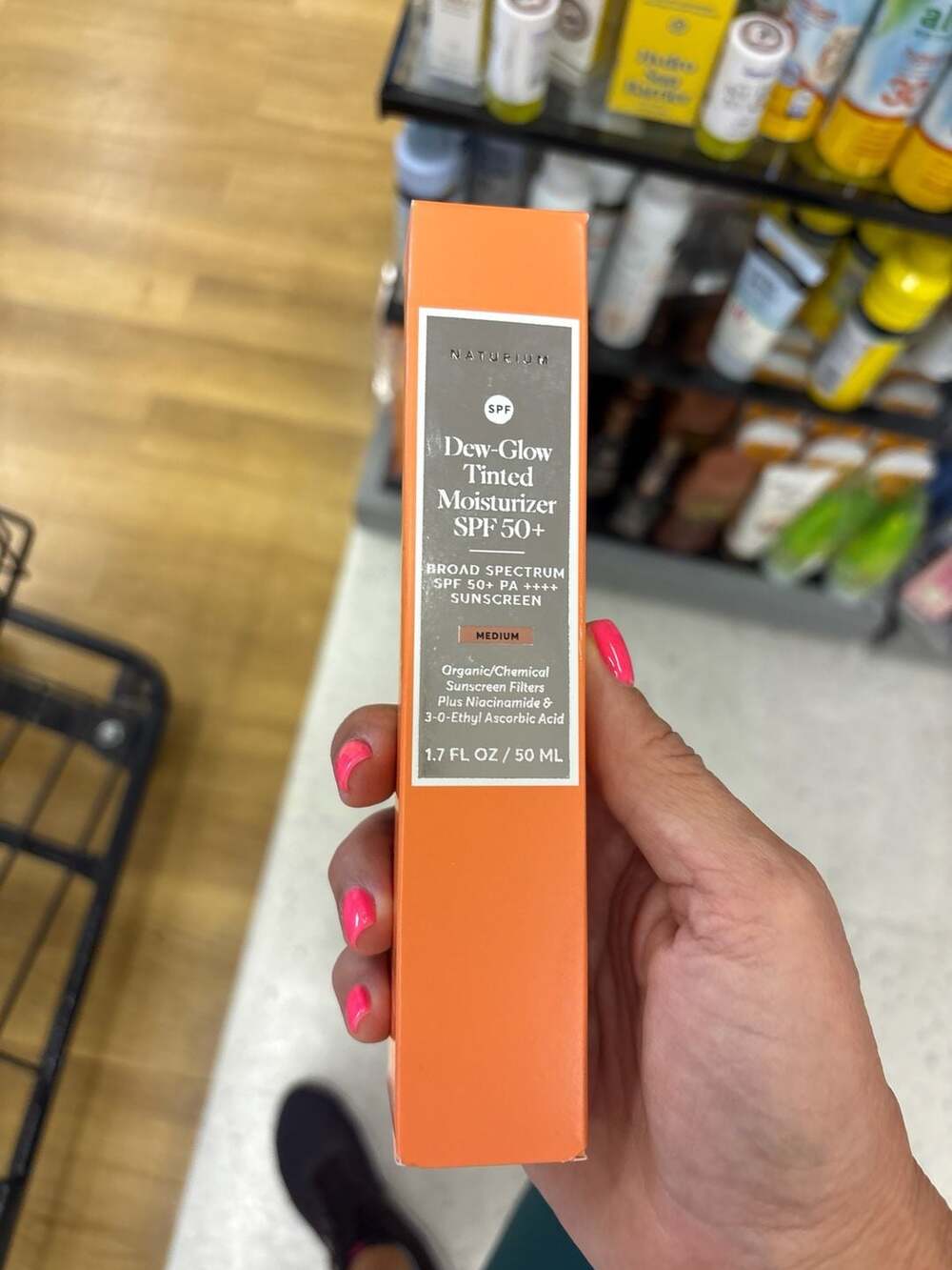 Naturium - Light Dew-Glow Tinted Moisturizer SPF 50+